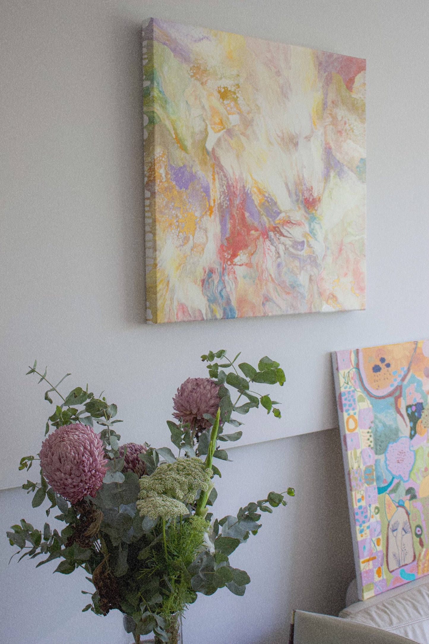 "Cotton Candy Dreamscape" - Original