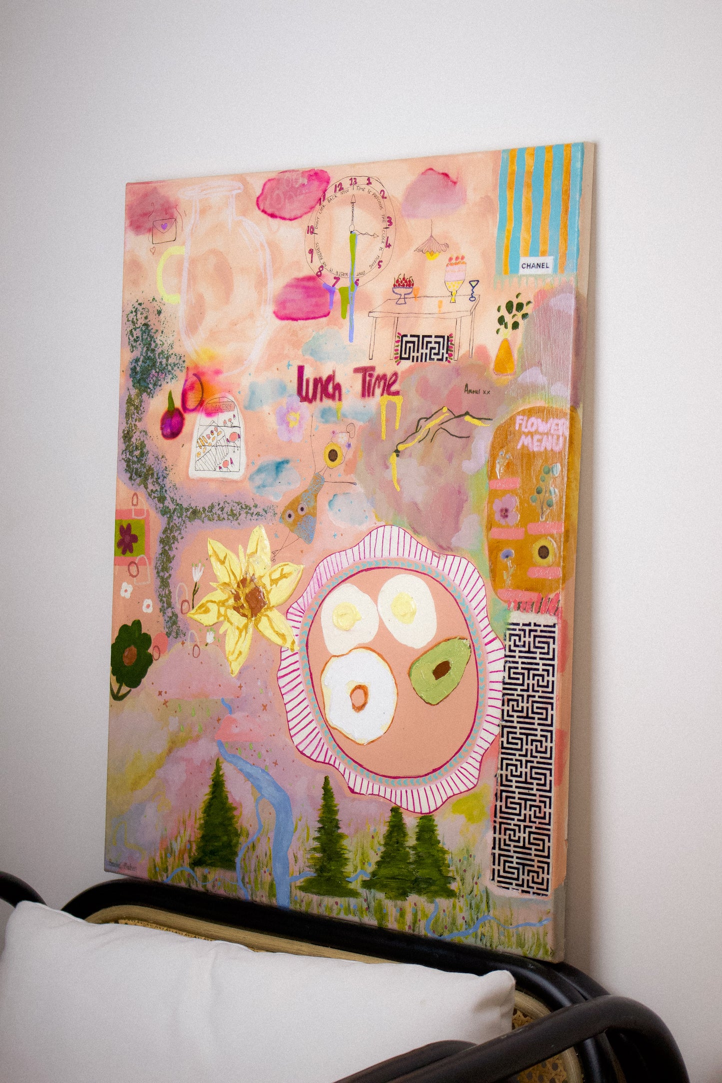 "The Secret Garden of Morning Delights" Original