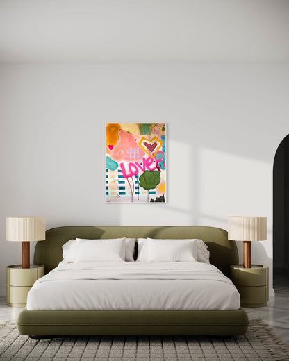 "Vibrant Love: Martini Sky" Original