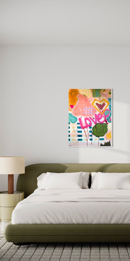 "Vibrant Love: Martini Sky" Original